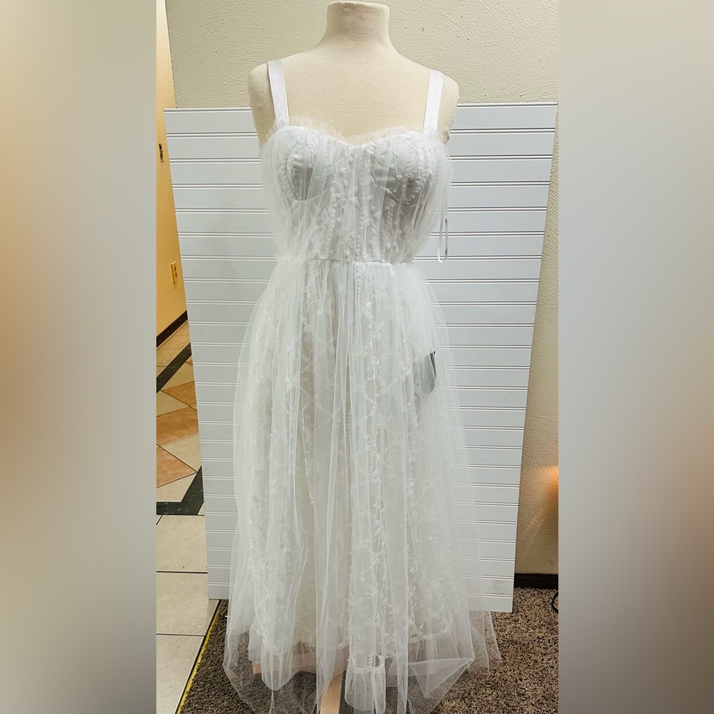 Lulu's Ivory Tulle Gown